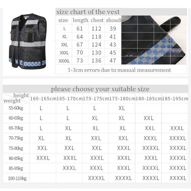 Светоотражающий жилет унисекс с высокой видимостью рабочая одежда несколькими