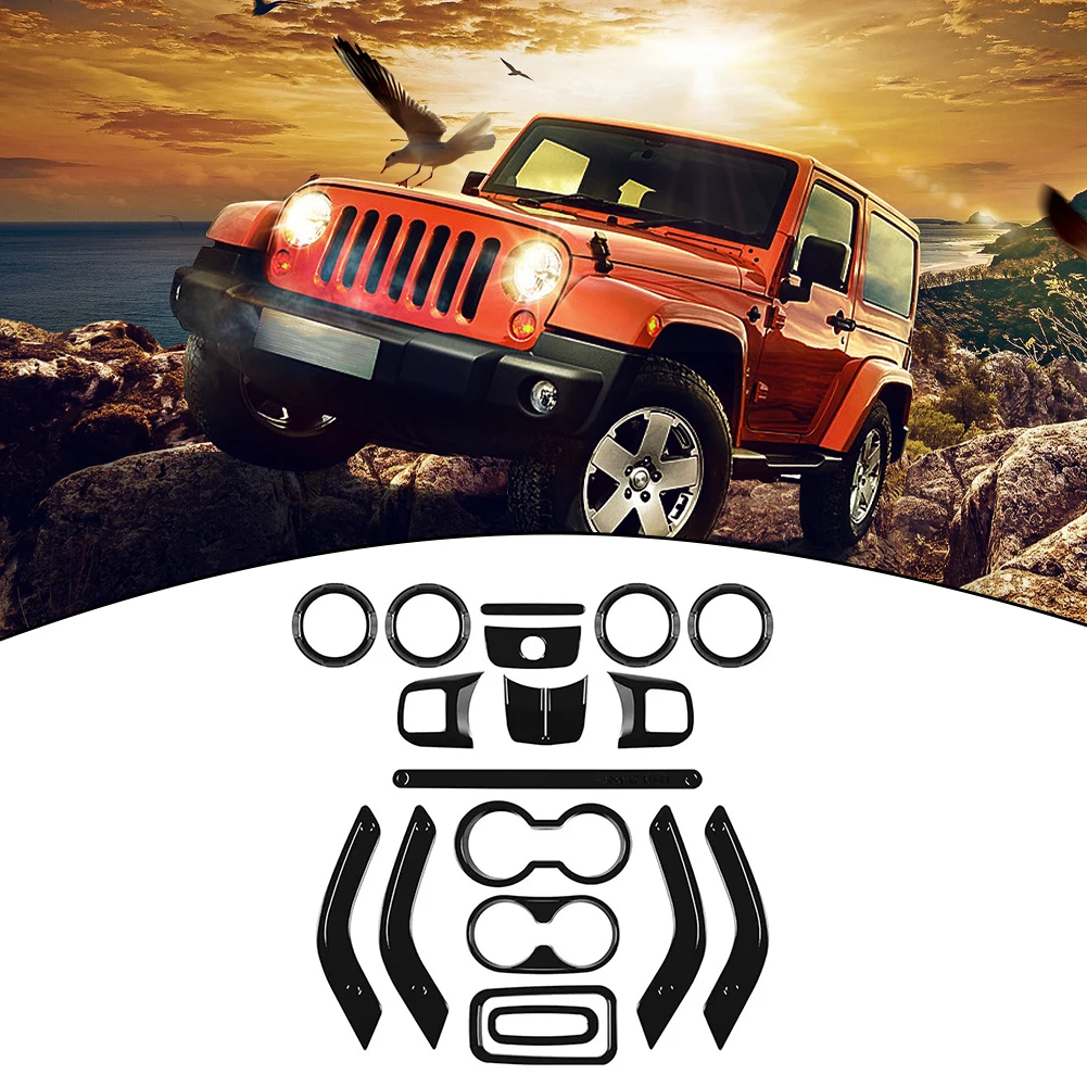 Комплект внутреннего декора Комплекты отделки для Jeep Улучшение салона