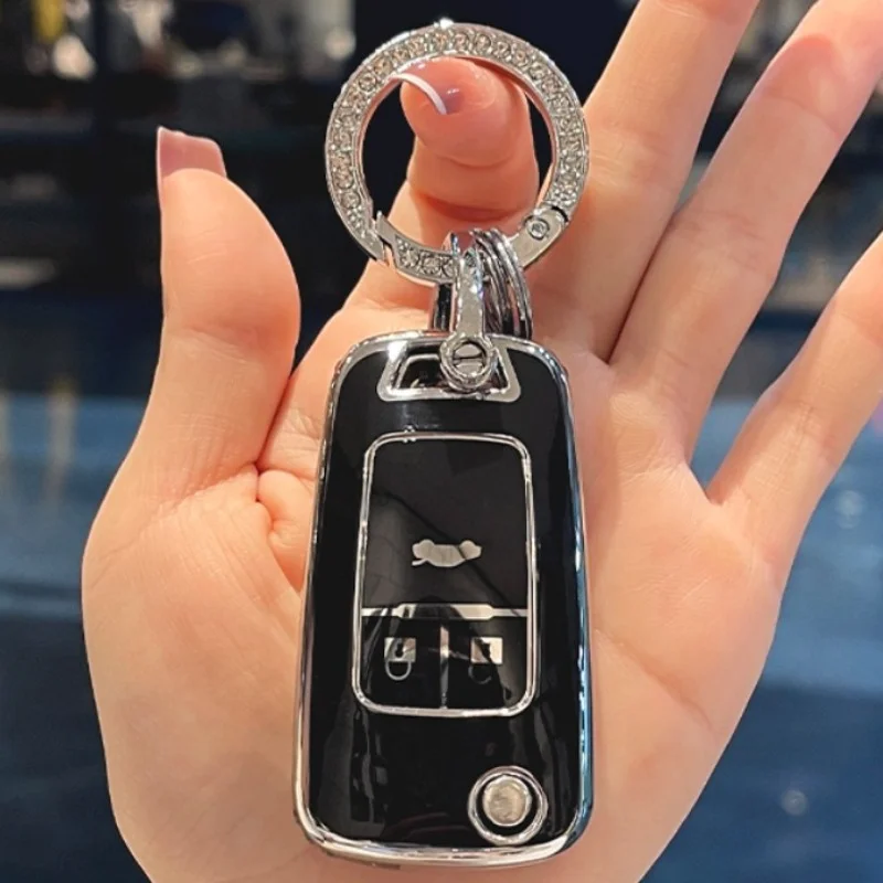 

Автомобильный складной чехол-брелок из ТПУ для Chevrolet Cruze Aveo Trax Sail Malibu, для Opel Vauxhall Astra Corsa Meriva Insignia