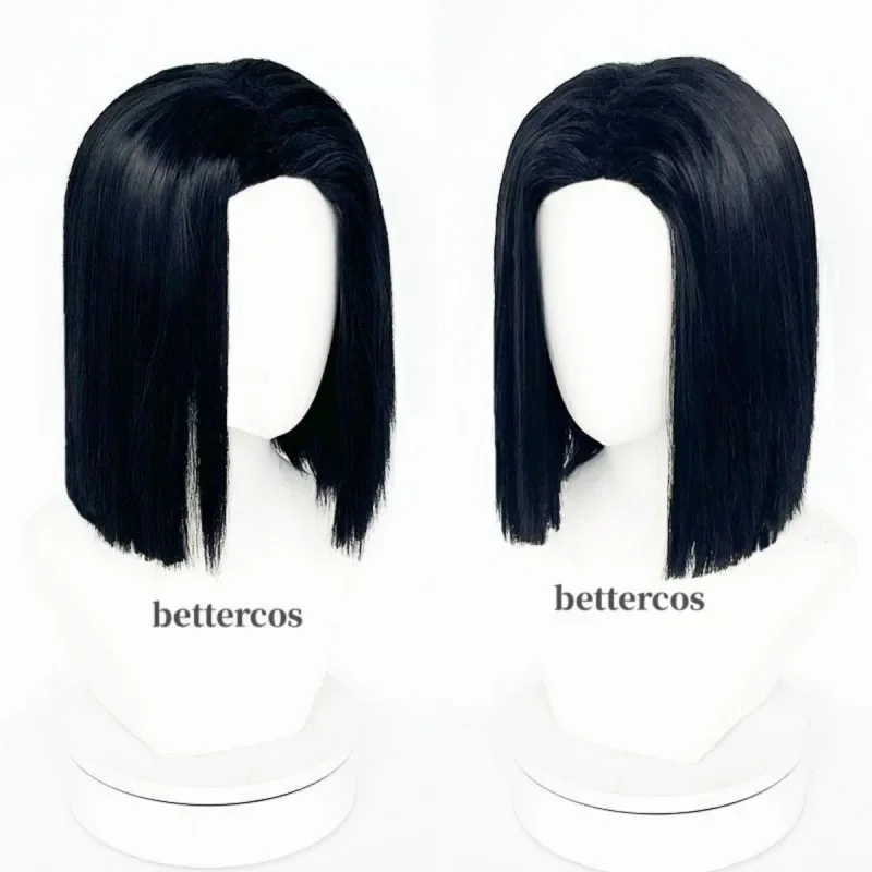Парики для косплея из аниме ubuyashiki Kagaya термостойкие Волосы средней длины черные