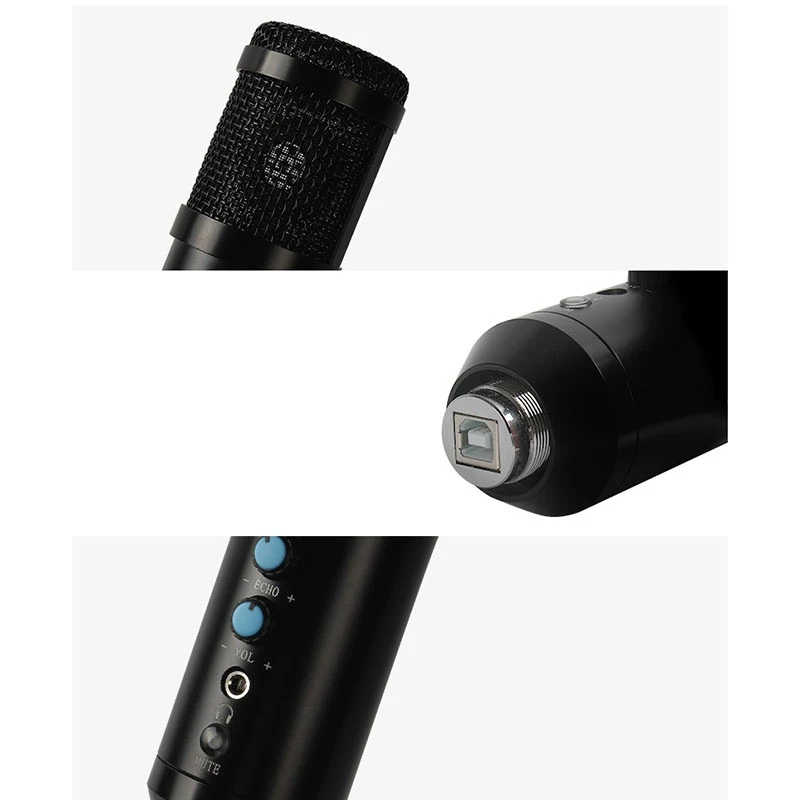 Fill Light BM858 USB-комплект конденсаторного микрофона для ПК профессиональная