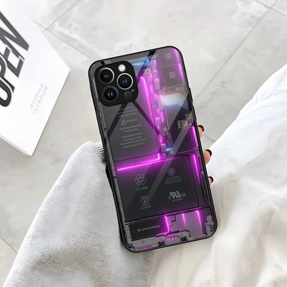 Чехол для телефона IPhone 15 14 Pro 11 13 12 Mini XS XR аксессуары платы макс. схема 6 8 7