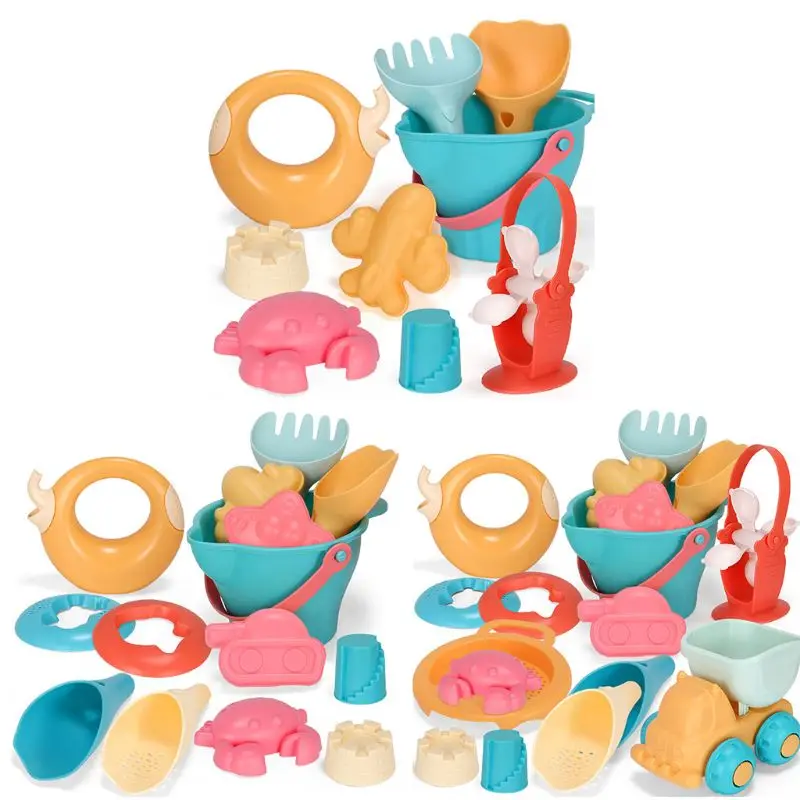 

17 шт., детские летние пляжные игрушки для детей