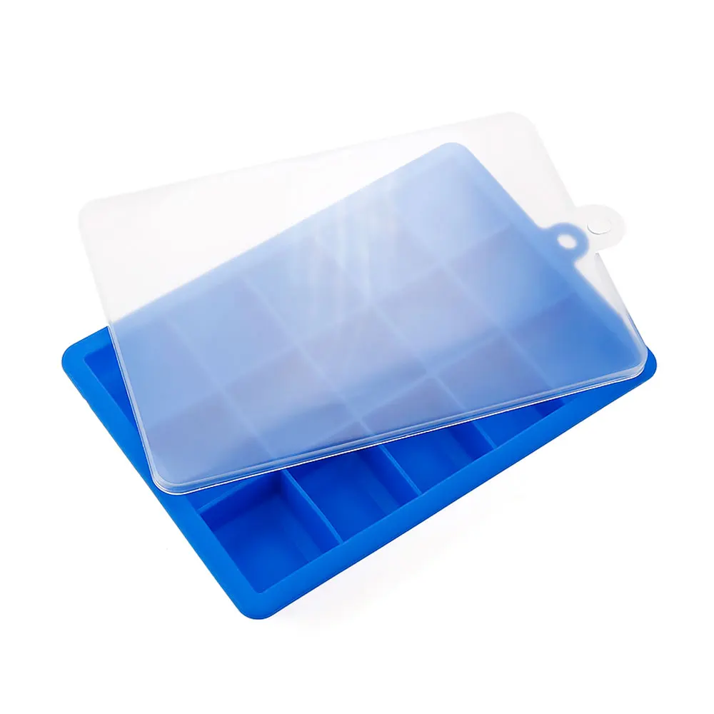 Форма для льда Silicone World 15/24 ячейки