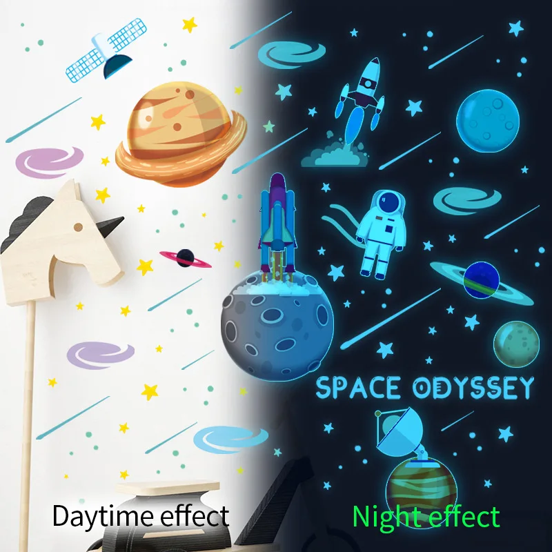 

Флуоресцентные Стикеры из ПВХ для украшения детской комнаты