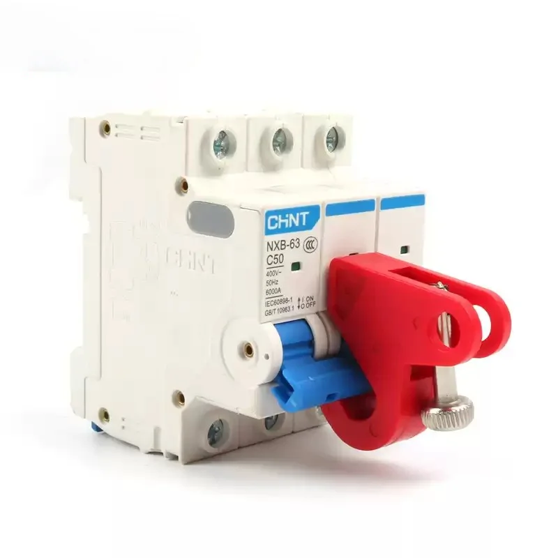 

10 шт./лот, замок для блокировки выключателя для собак, замок MCB, замок для предохранительного выключателя, многополюсный замок MCB, блокировка без инструментов