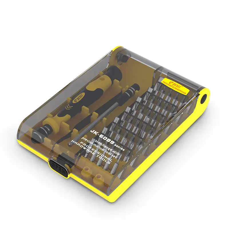 JACKLY JK-6089C Профессиональный портативный набор отверток для мобильного телефона