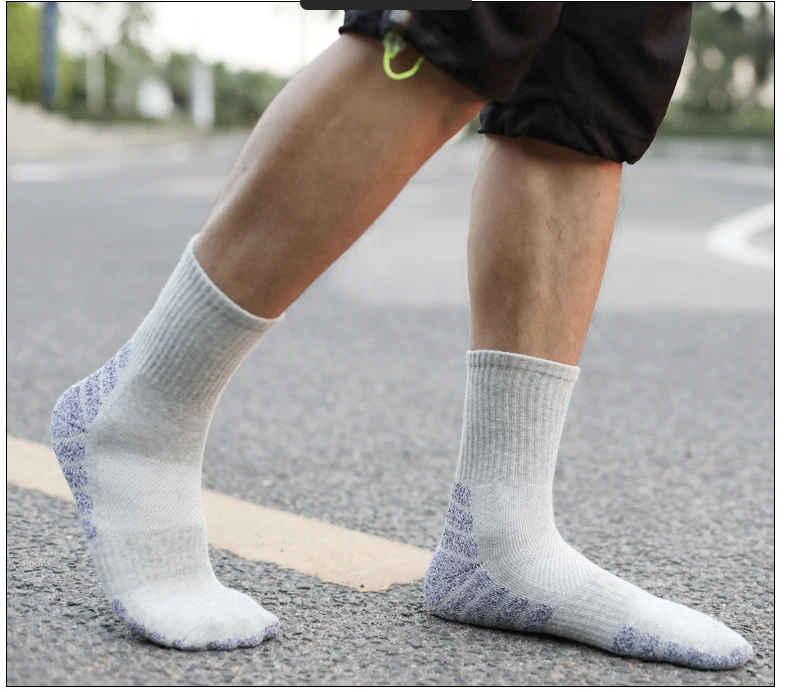 Women Men Sports BStockings Compression Sock Crossborder Supply Running Riding Cycling Knee-High Basketball Biking Hockey Soccer