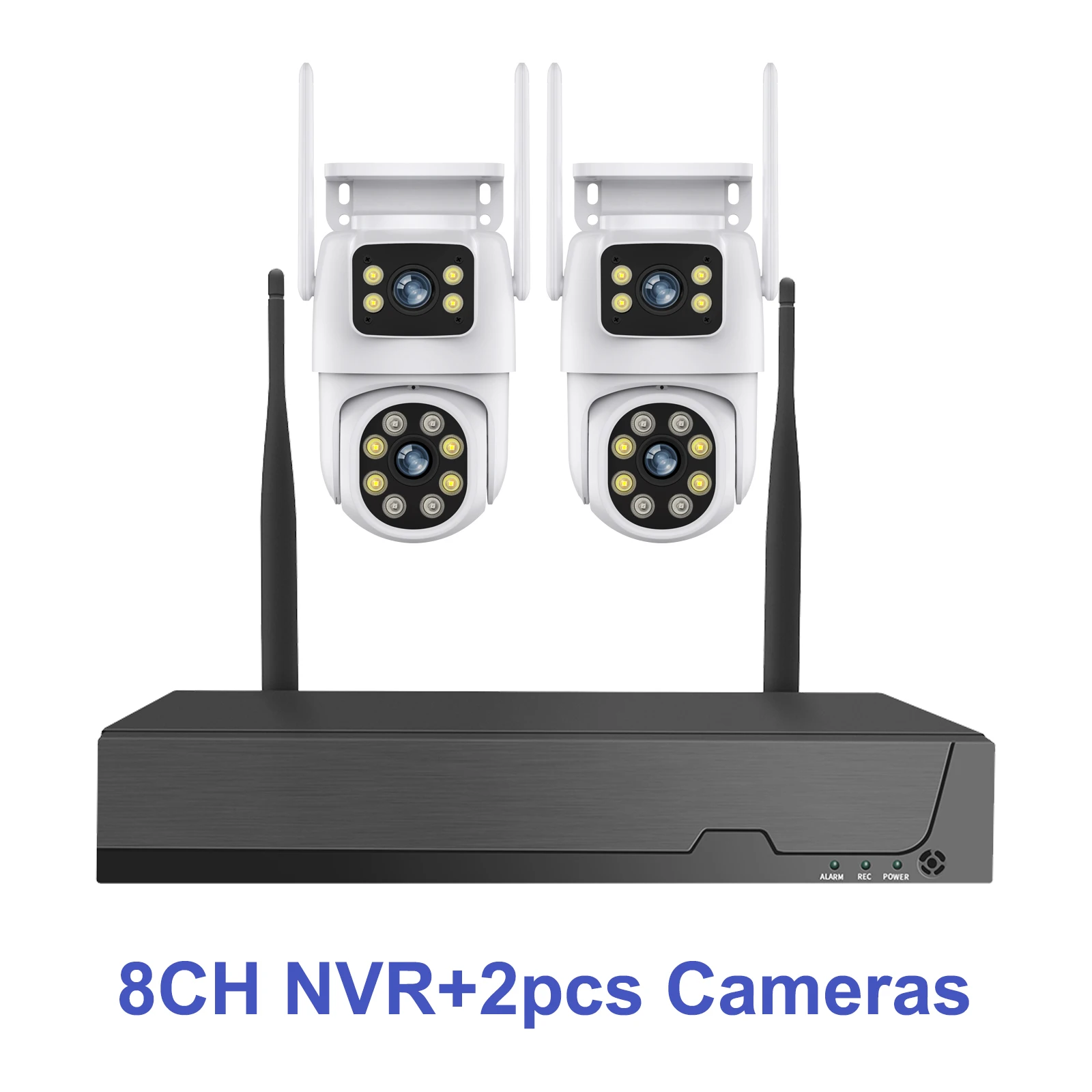 

Беспроводная система видеонаблюдения AZISHN 8MP