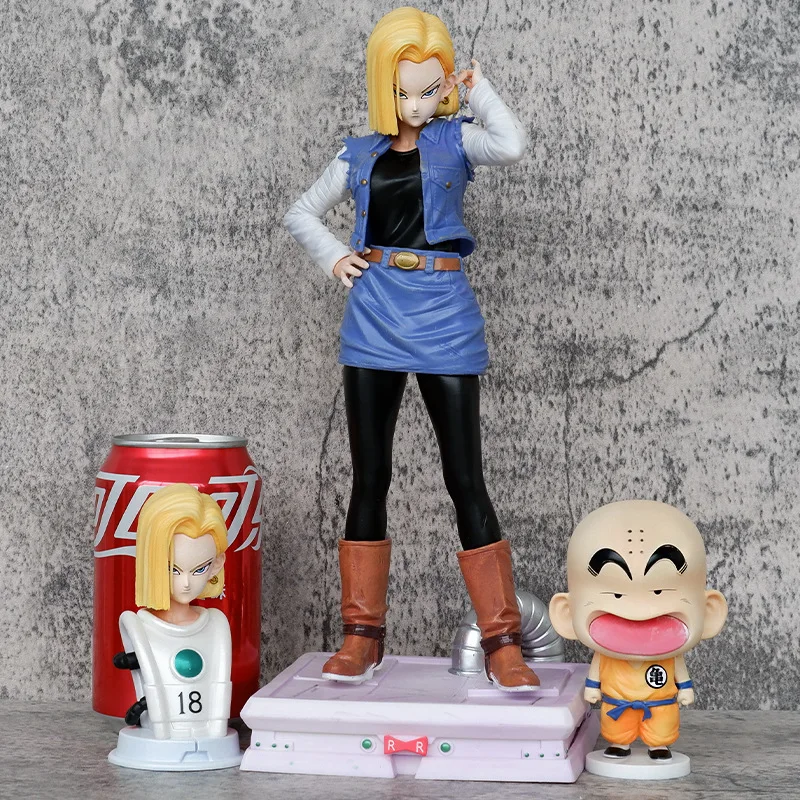 

Фигурка куриририна из аниме «Драконий жемчуг Z» на Android 18