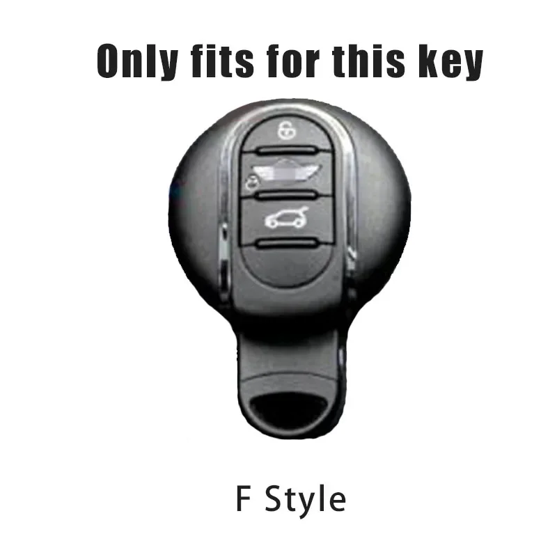 Замшевый кожаный чехол для дистанционного ключа автомобиля BMW MINI COOPER S ONE JCW F54 F55 F56