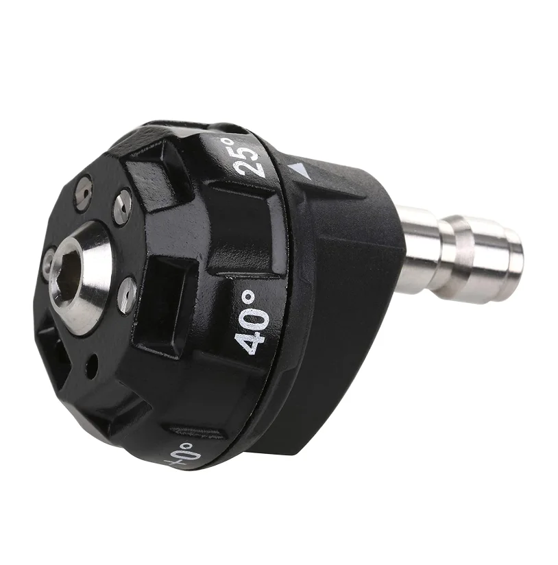 

M17D 4000PSI Power Washer Spray Nozzle Tips Adjustable Quick Change Over 6-in-1 Nozzle for Pressure Washer 1/4'' Plug Connect