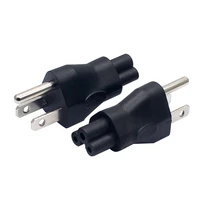 iec 320 c6 to us male to female mickey mouse power adapter industrial plug c6 micky 3pin male to us socket