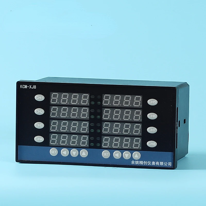 

Voltage 0-10v/ Current 4-20mA input Multi-loop PID temperature controller 8 channels of temperature controls