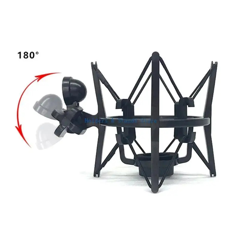 Фото Y4UE Universal Mic Microfhone Shock Mount Регулируемая подставка для записания зажима №4