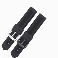 22mm new style with buckle high quality silicone waterproof strap mens and womens watch accessories