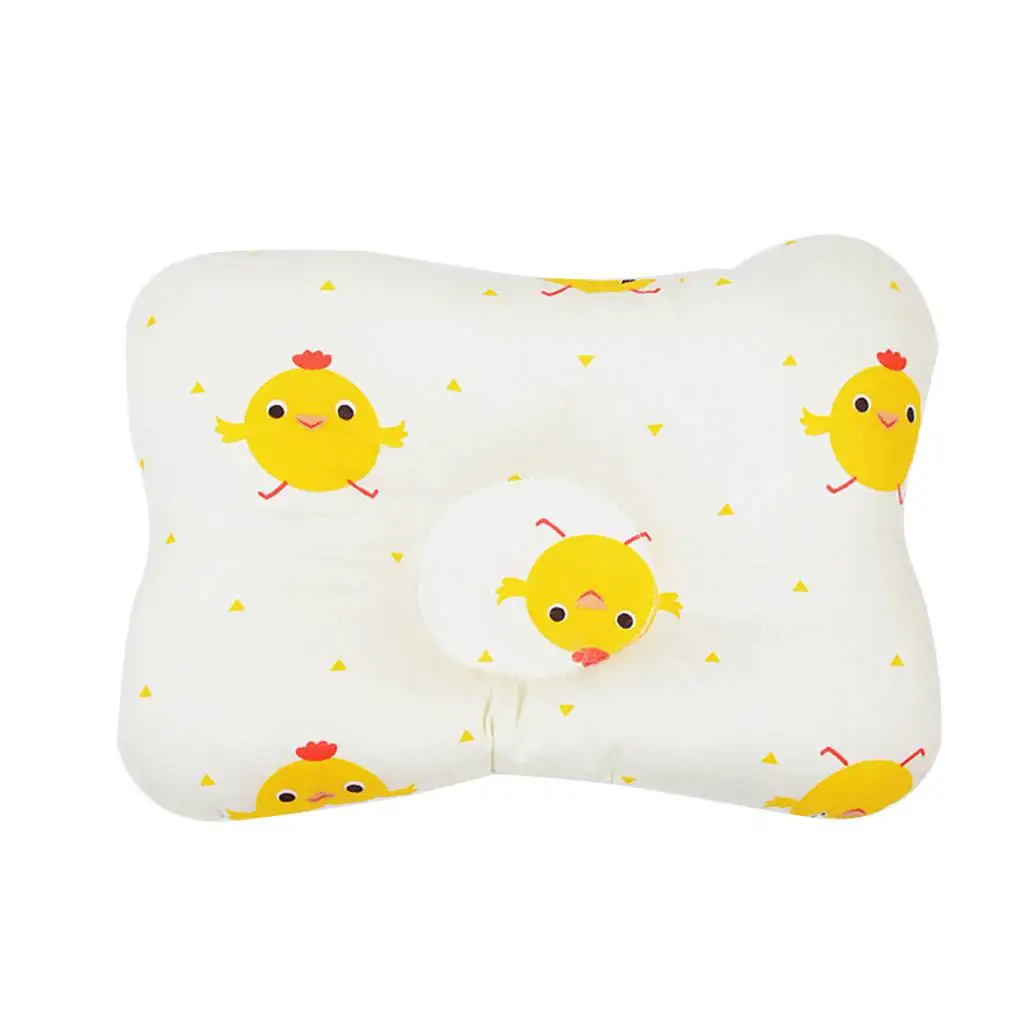 

Baby Infant Cotton Prevent Flat Head Shaping/Neck Support Pillow with 3D Breathable Mesh