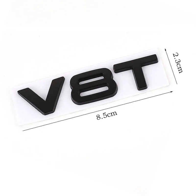 Автомобильная наклейка V6T V8T 3D логотип металлическая эмблема значок наклейки s