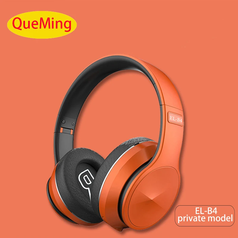 

EL-B4 Wireless Bluetooth Headphones Foldable Portable TWS Music Gaming Headsets With Mic Clear Calls For PC, 10-Hour Playtime