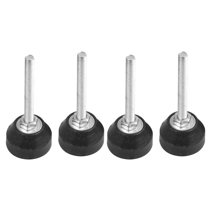 

Screw On Adjustable Desk Leveling Foot Furniture Glide M8x60mm 4Pcs