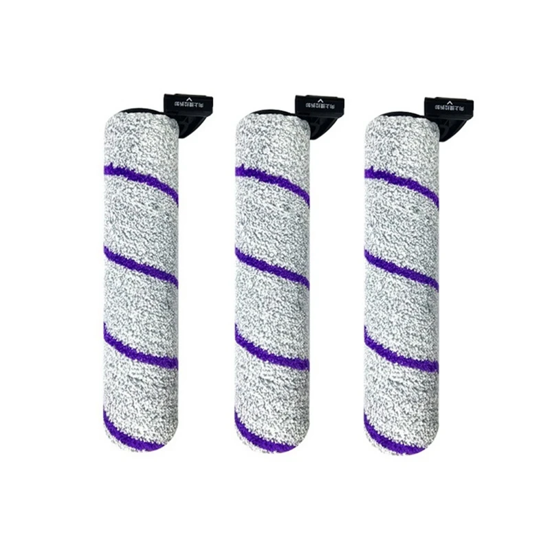 

3PCS Roller Brush For NARWAL Floor Scrubber S1 Home Disinfectant Edge Self Cleaning And Dragging Integrated Machine Replacement