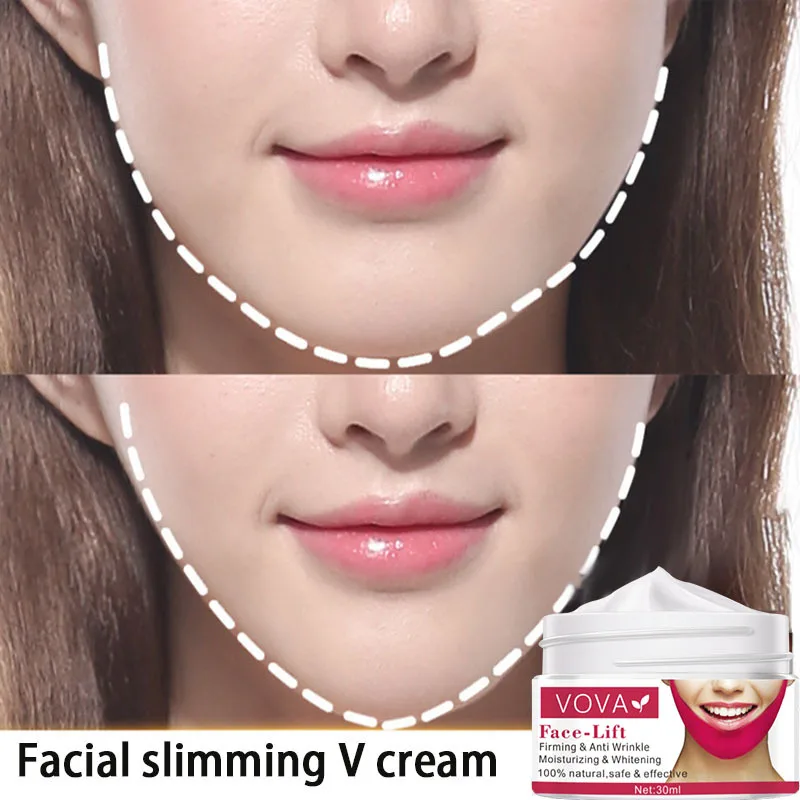 Face Lifting Cream V Line Face Shaper Cream Facial Firming Tighten Slimming Gel Double Chins Reducer Anti-aging Beauty Skin Care