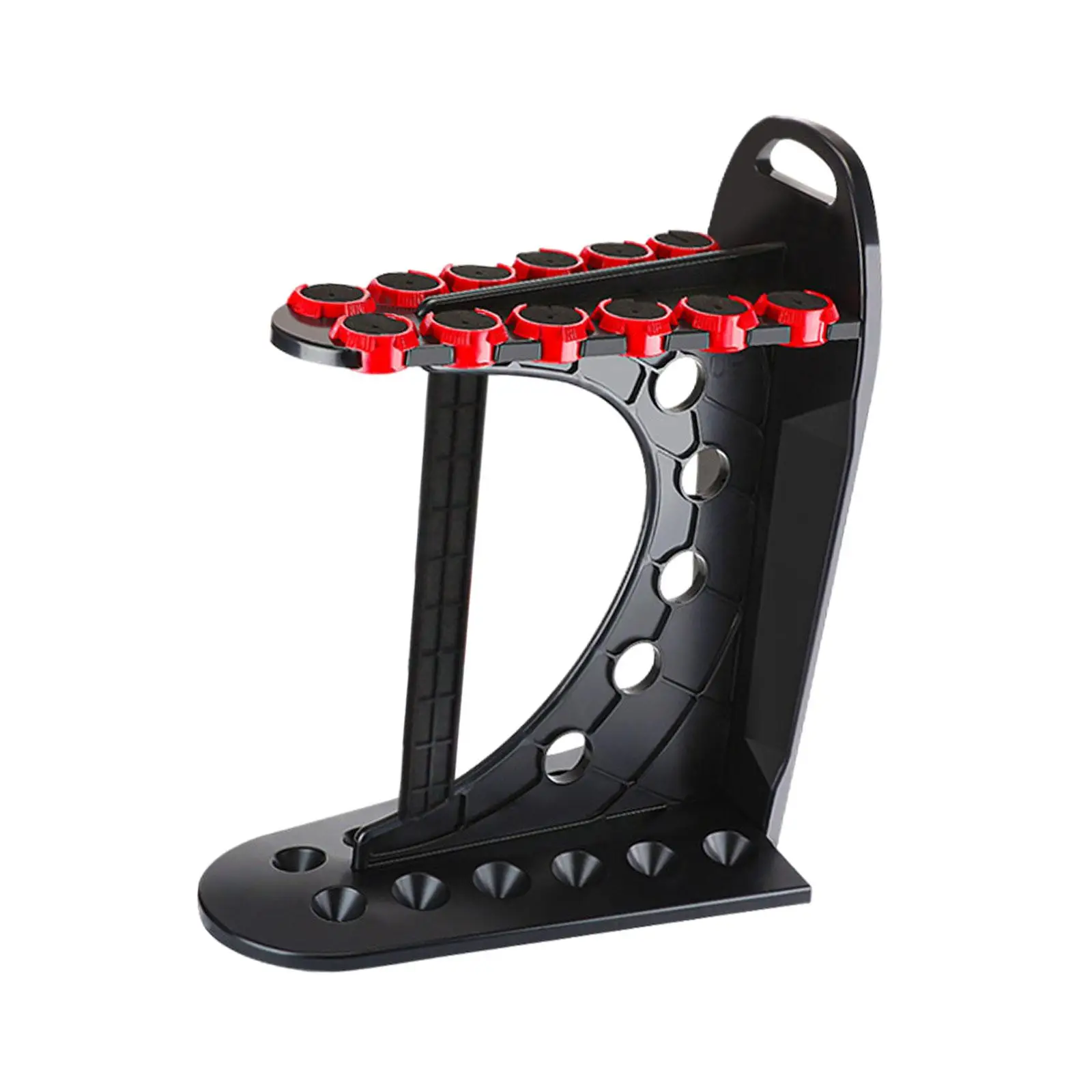 Полка-органайзер для удочек 12-полюсная полка с ручкой вертикальная стойка кия