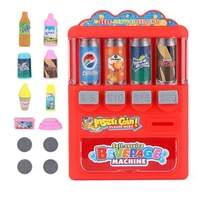 mini vending machine children coin operated beverage machine self service insert coins candy selling machine toys