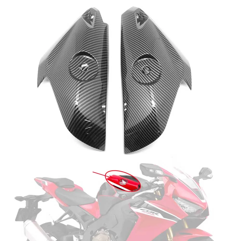 

2pcs Motorcycle Parts Gas Tank Side Cover Panel Carbon Fiber Fairing Trim Cowl For Honda CBR1000RR CBR 1000 RR 2017-2021