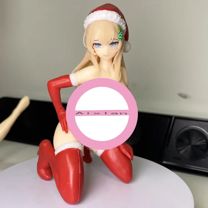 

12CM NSFW Insight Nikukan Girl Christmas Present Watashi Carol Sexy Nude Girl 1/7 PVC Action Figure Toy Collection Model Doll