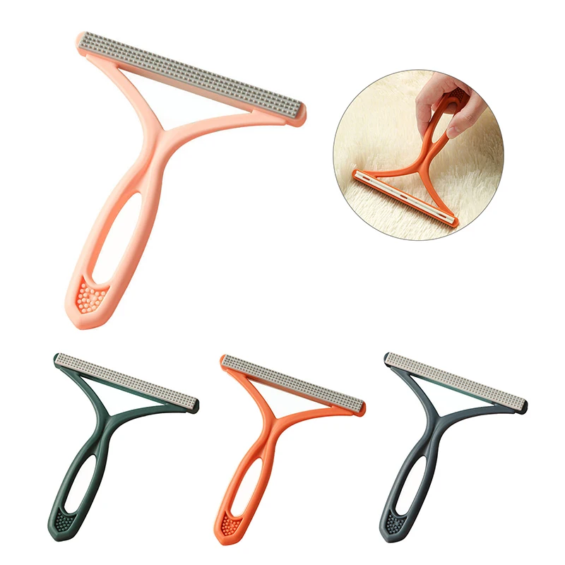 

Silicone Double Sided Pet Hair Remover Lint Remover Clean Tool Shaver Sweater Cleaner Fabric Shaver Scraper For Clothes Carpet