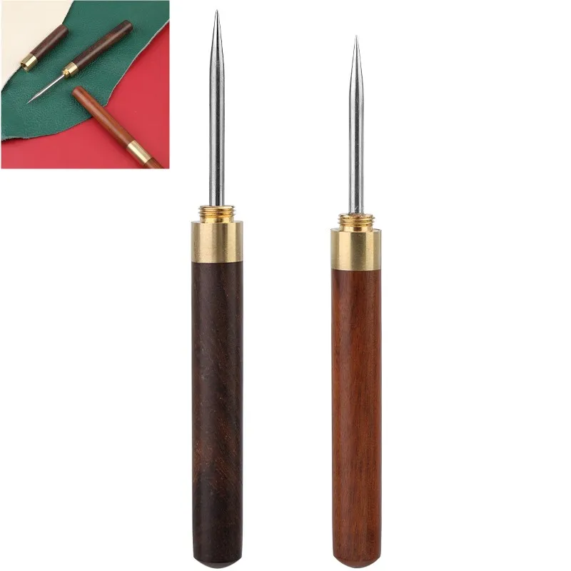 

MIUSIE Leather Sewing Awl Sewing Stitching Tool Punching Leather Hole Puncher For Handmade Tent Shoes Repairing