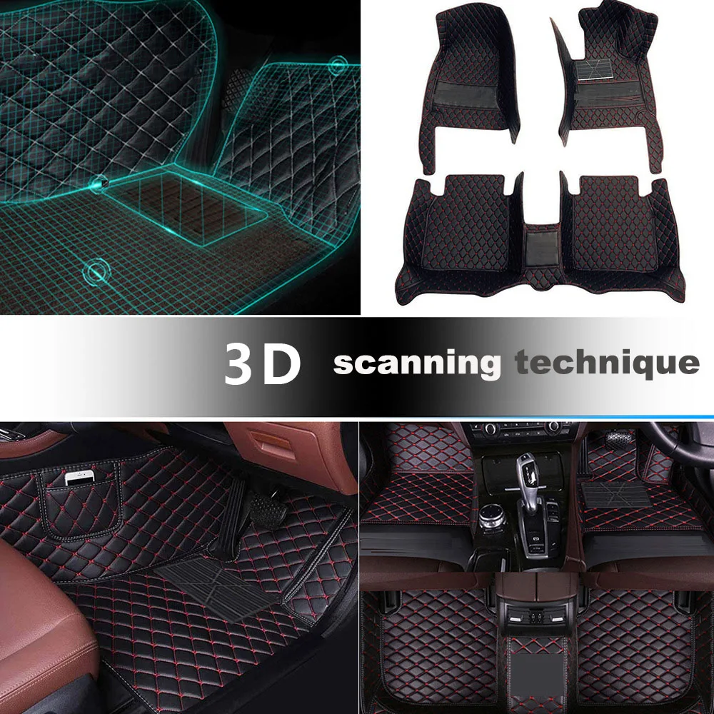 

Full Surround Custom Diamond Checkered Car Floor Mat for TOYOTA Auris Crown RAV4 RAV4 Ⅲ CA30 Ⅳ CA40 Alphard 4Runner Car Carpet