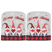 christmas chair back cover christmas decorations dinner decor chair sets