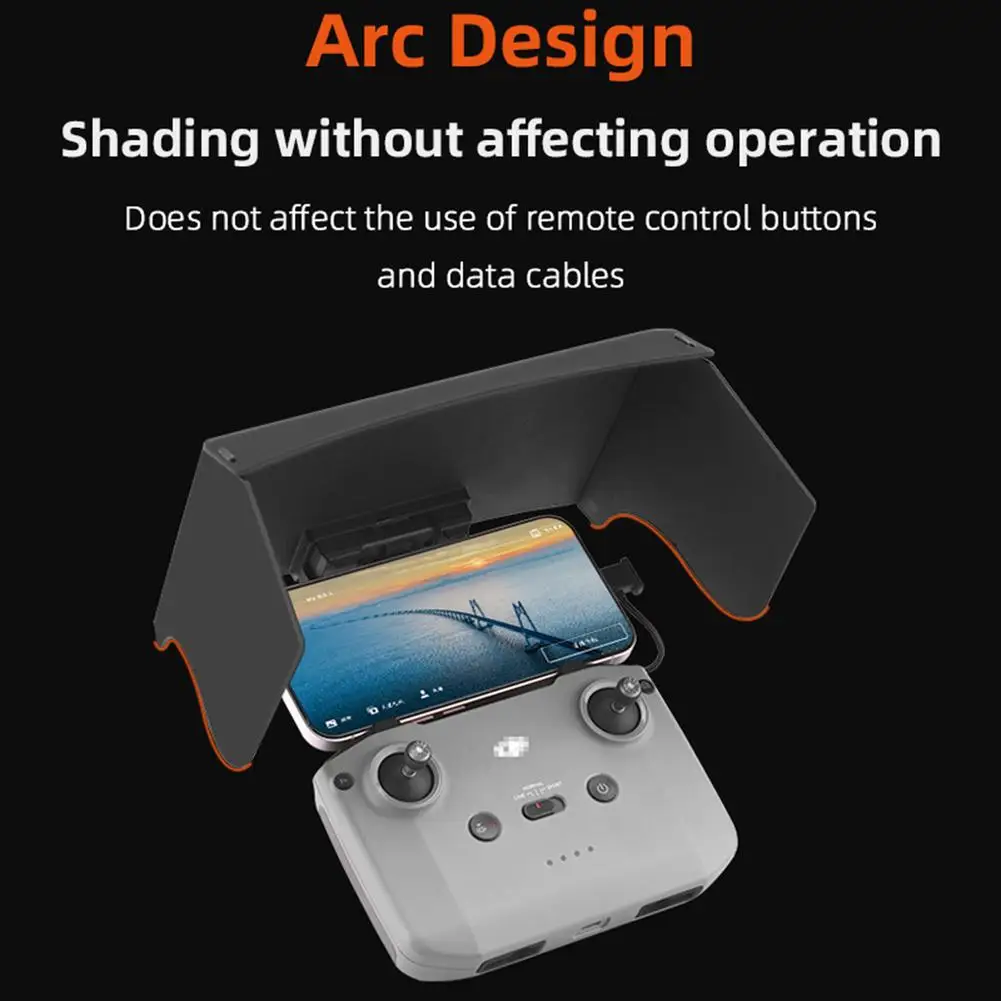 

Drone Remote Control Hood Sunshade Mount Phone Mobile Phone Sun Shade Accessories Compatible For Dji Mini 3 Pro Mavic Air2/2s