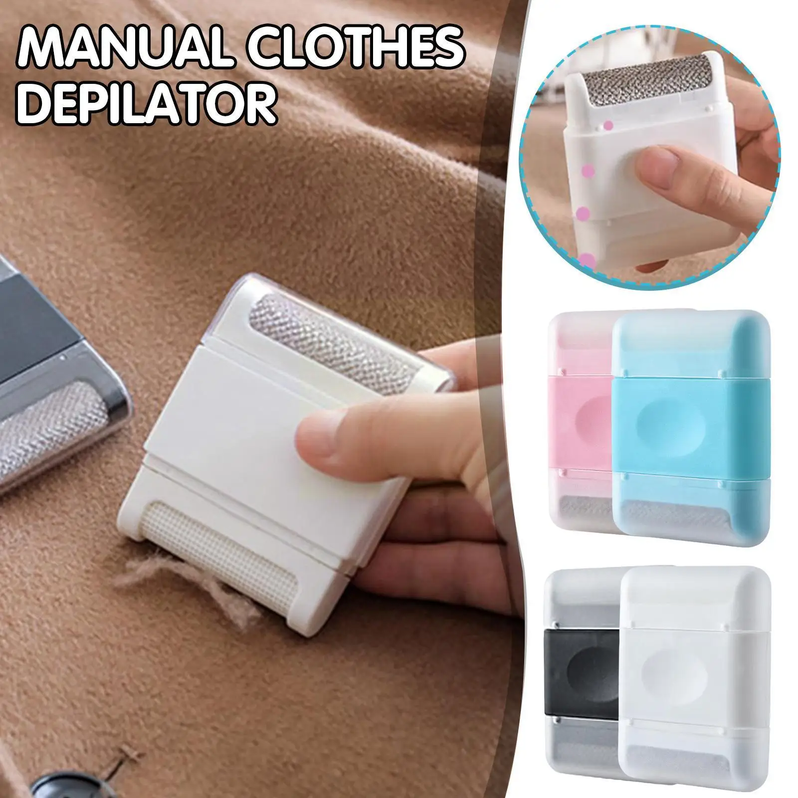 

Mini Manual Lint Remover Hair Ball Lint Trimmer Portable Tool Cleaning Sweater Depilator Jersey Cut Ball Clothes Shaver Epi V5V4