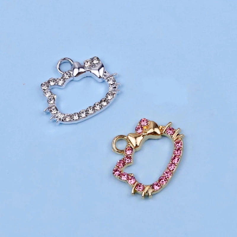 10 шт. искусственные кристаллы в форме кота