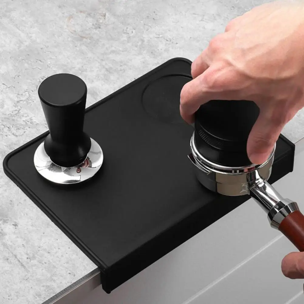 

Коврик для вскрытия эспрессо, Прочный термостойкий безопасный силиконовый защитный коврик для вскрытия эспрессо для бара