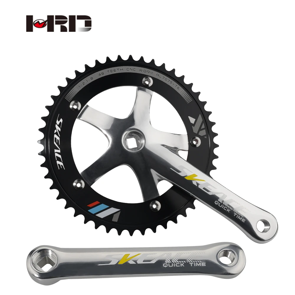 SKEACE велосипед 48T интегрированный шатун из алюминиевого сплава с фиксированной