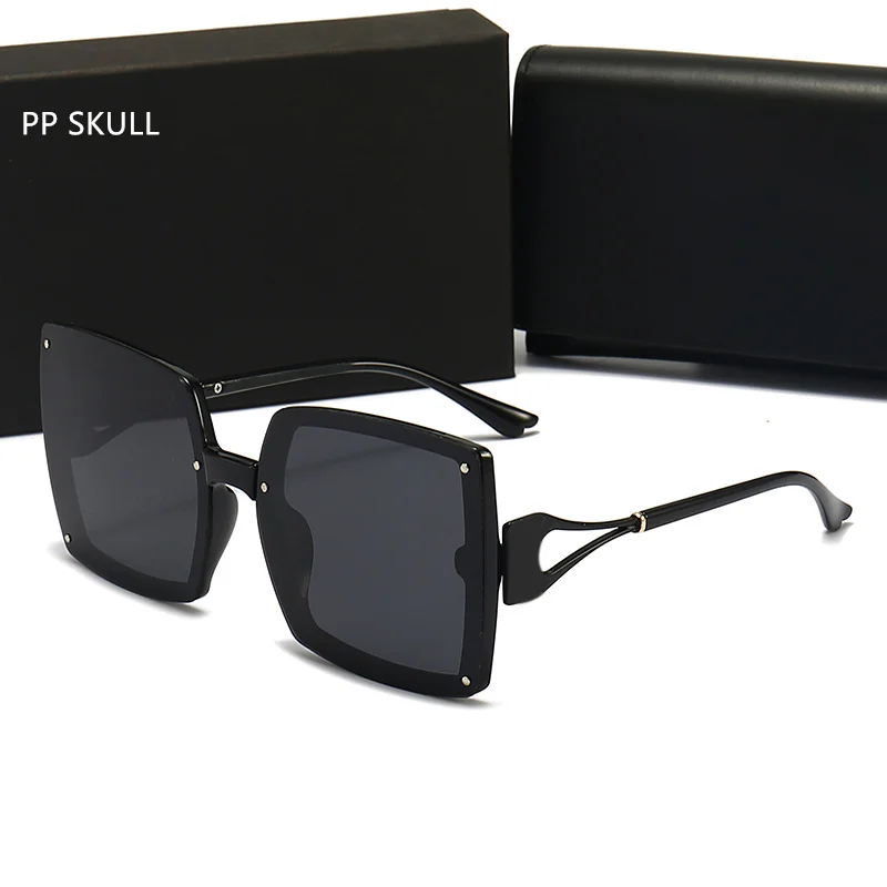 

Солнцезащитные очки большого размера UV400, брендовые дизайнерские Поляризационные солнечные очки с линзами ААА, с градиентными линзами