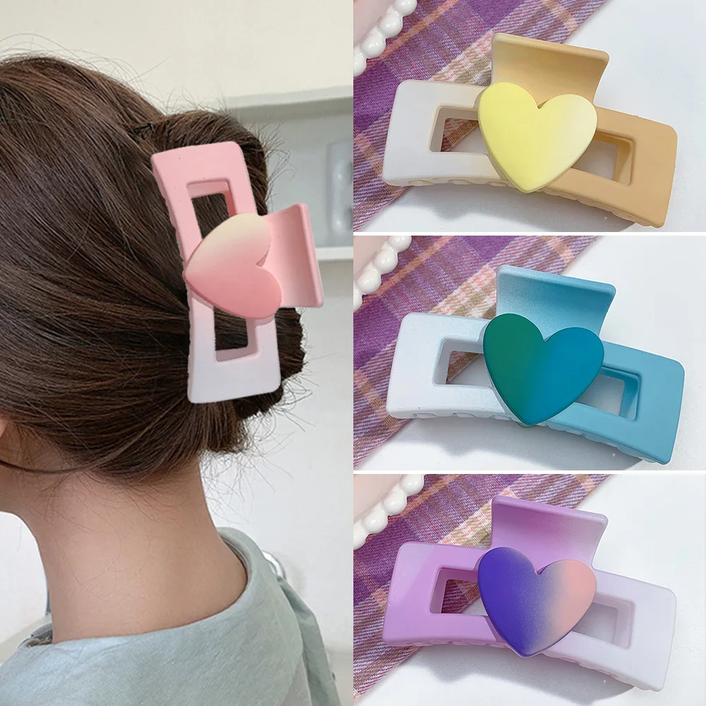 

Заколка для волос, матовый Краб для волос, геометрический Краб для волос, заколка для волос, зажим для волос, прямоугольный Краб для волос в ф...