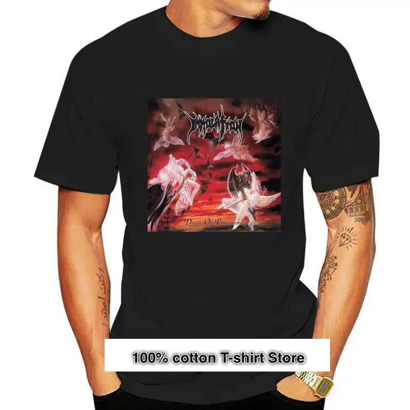 

Camiseta con estampado de DAWN OF POSSESSION BY METAL BAND IMMOLATION DTG, TEE-S6XL(2), nueva