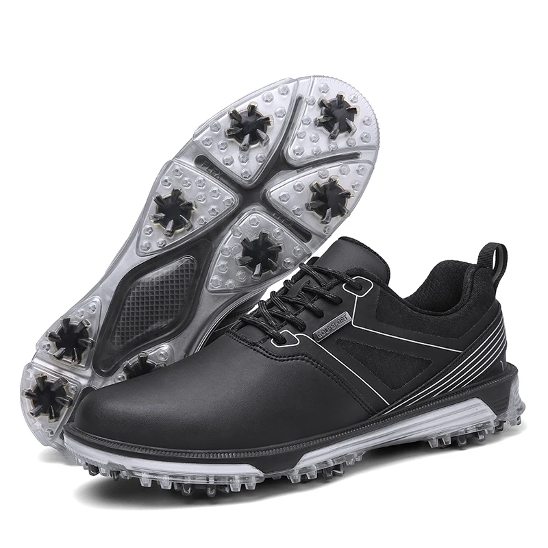 Men's Golf Shoes Casual Walking Sports Shoes Men's Anti-skid Men's Sports Shoes Professional Golf Player Training Sports Shoes