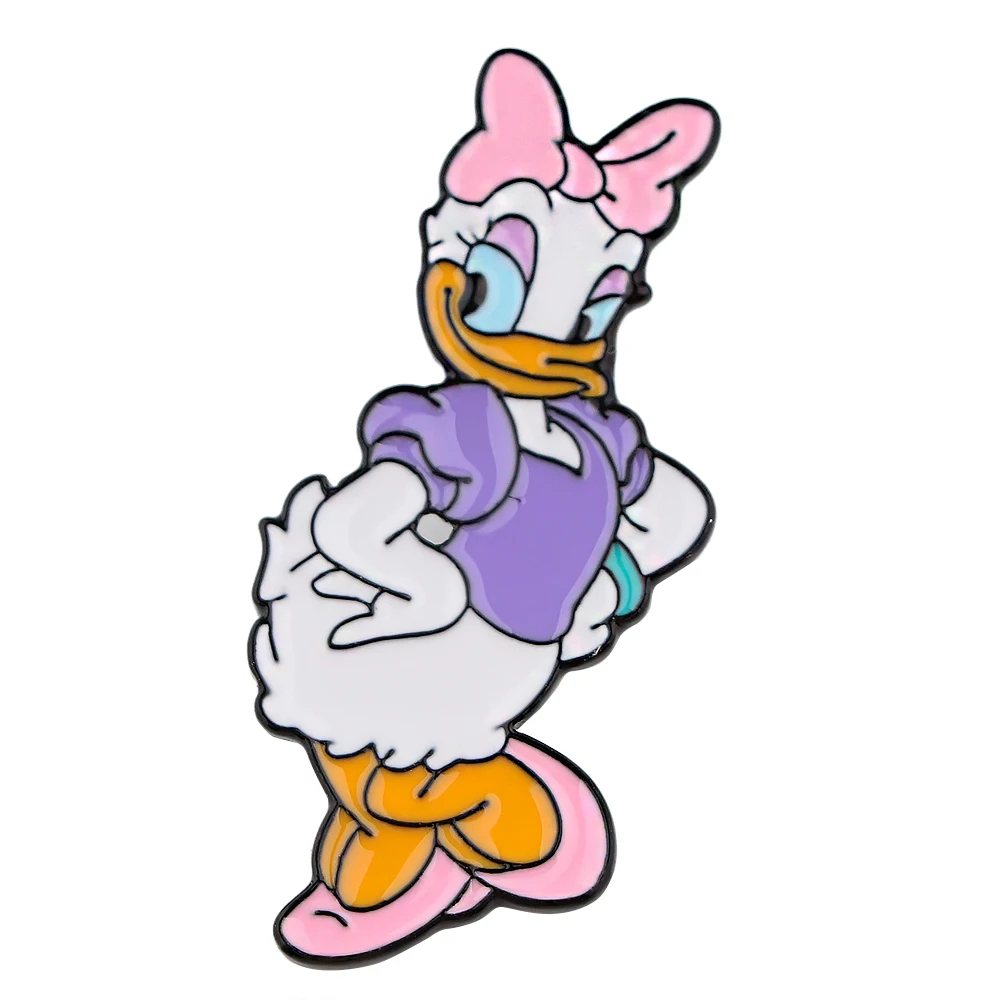 Эмалированная булавка с Микки-Маусом булавки для лацканов в стиле аниме рюкзаков