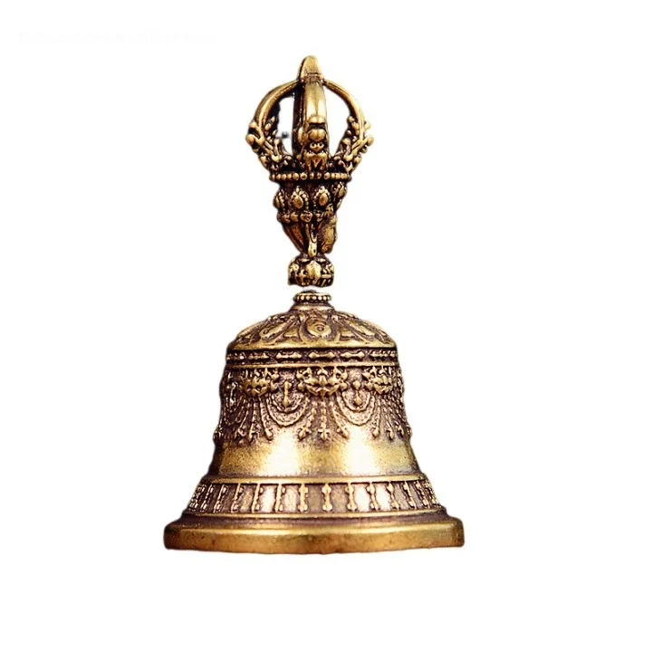 

Латунный буддийский колокольчик Ваджра