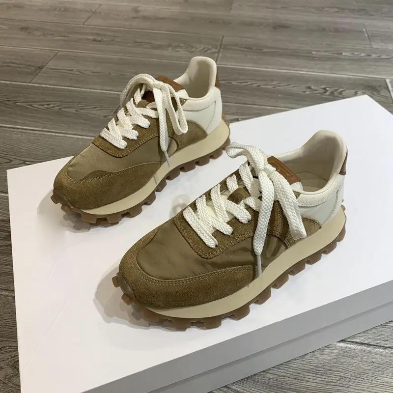 

Waffle Forrest Gump Shoes Women's Shoes 2023 New Summer Hot Style Ins Trendy Thick-soled Casual Sports Shoes Retro Daddy Shoes