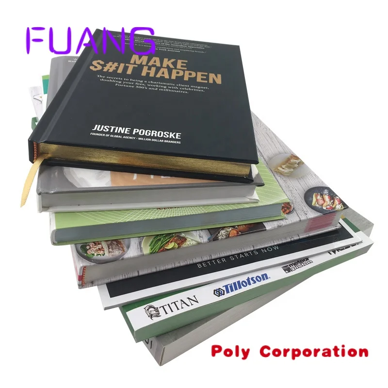 Personalized Book Publishing Colour Photo Textbooks Print Hardcover Catalog Magazine Soft Cover Book Printing