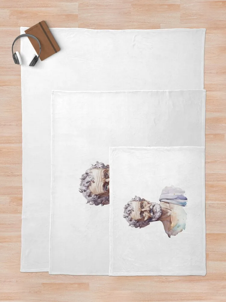 Одеяло Seneca с акварельным бюстом мягкие одеяла на заказ