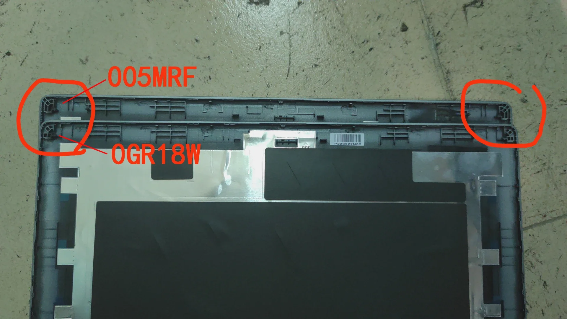 Новинка для DELL Latitude 5320 E5320 задняя крышка ЖК-экрана передняя панель упор рук нижняя