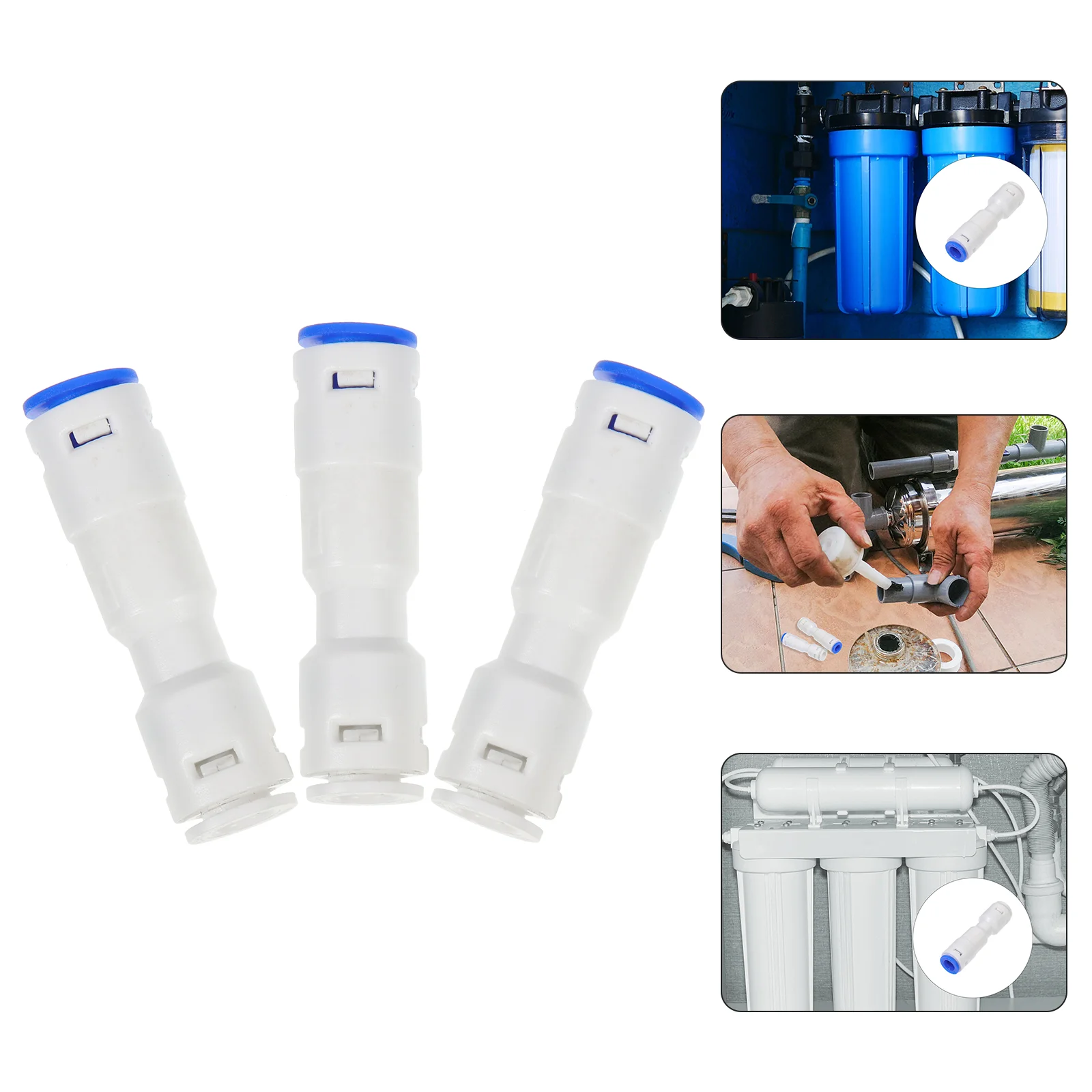 

Pipeline Connector Water Plastic Hose Connectors Adapters Systems Purifiers Valves Filter